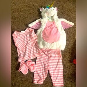 0-6m Unicorn Costume